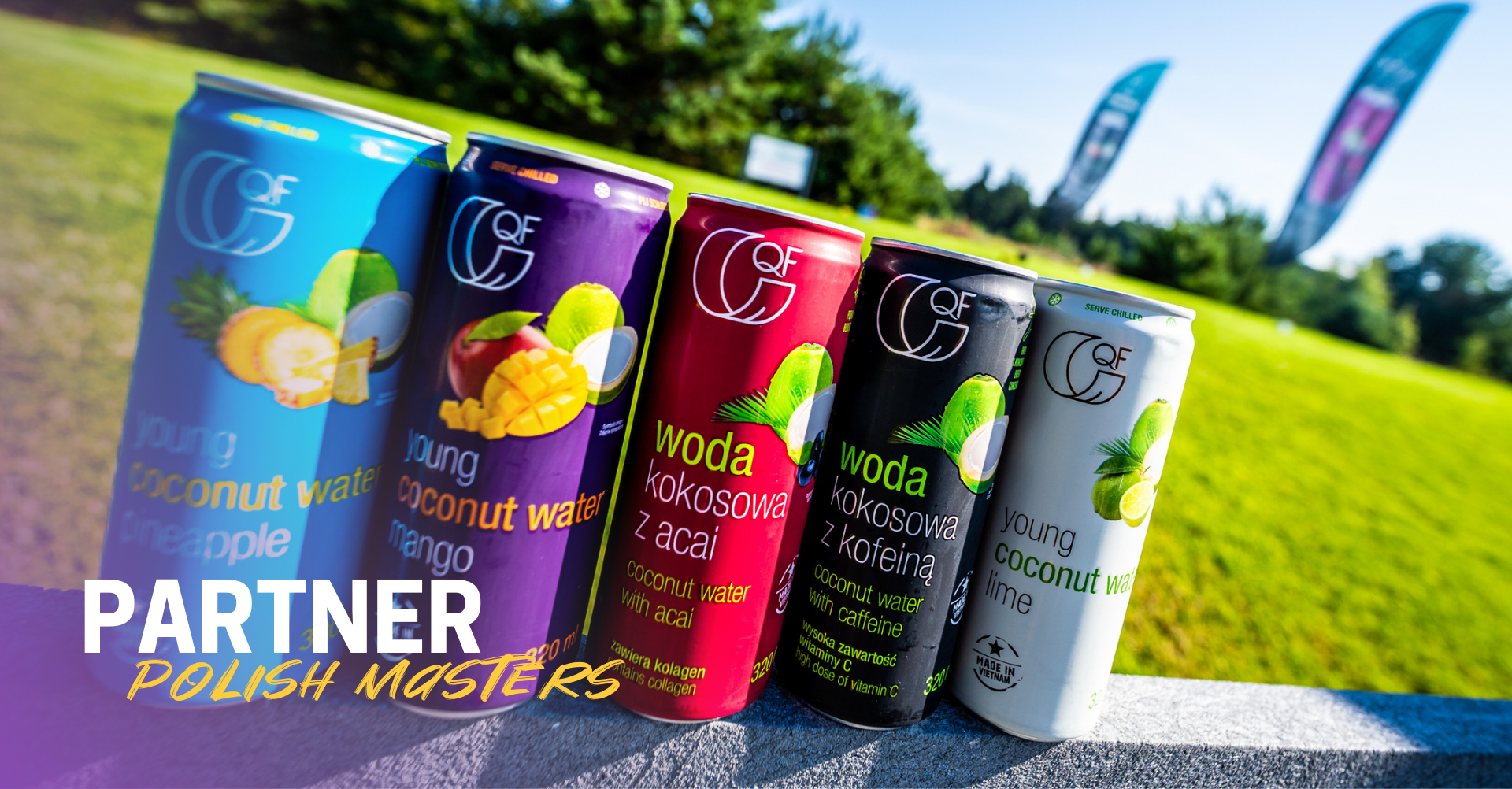 Smak egzotyki i zdrowia na polu golfowym – QF Quality Food wspiera Polish Masters